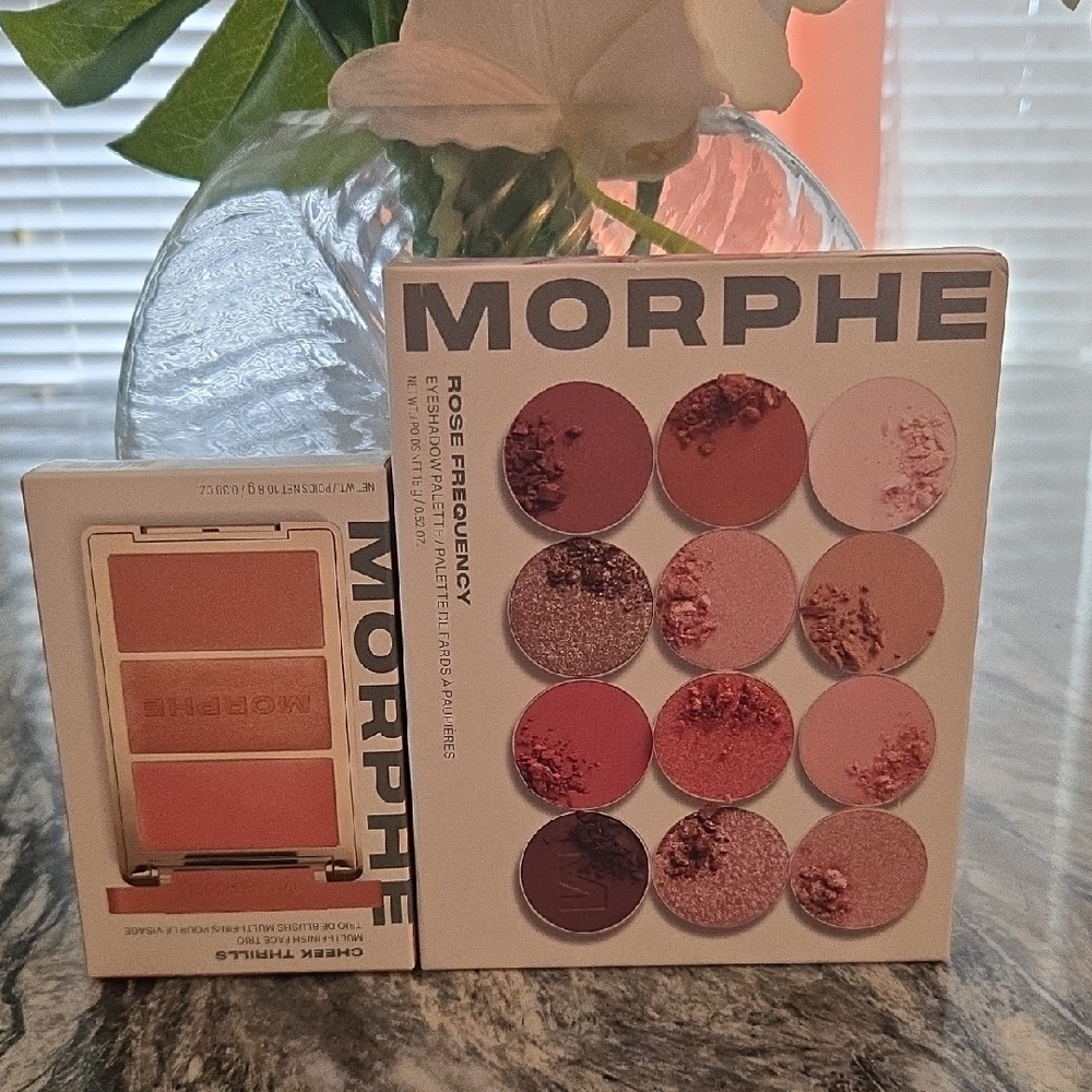 Morphe Rose Frequency Blush and Eyeshadow Set